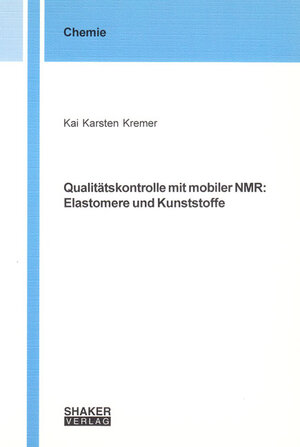 Qualitätskontrolle mit mobiler NMR: Elastomere und Kunststoffe