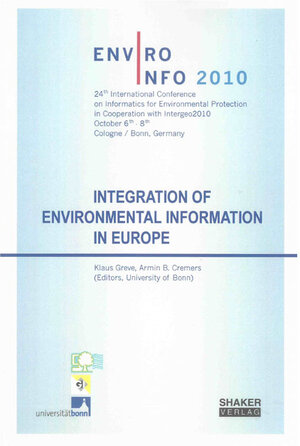 Buchcover EnviroInfo 2010 | EAN 9783832294588 | ISBN 3-8322-9458-9 | ISBN 978-3-8322-9458-8