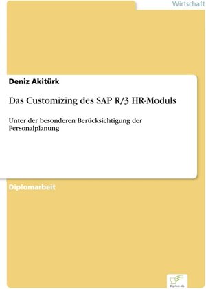 Das Customizing des SAP R/3 HR-Moduls - Unter der besonderen Berücksichtigung der Personalplanung