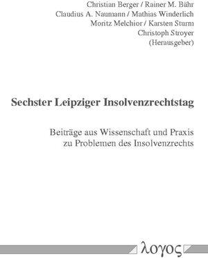 Leipziger Insolvenzrechtstag (6.)