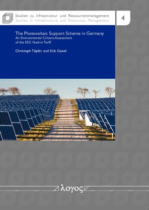 Buchcover The Photovoltaic Support Scheme in Germany | Christoph Töpfer | EAN 9783832534851 | ISBN 3-8325-3485-7 | ISBN 978-3-8325-3485-1