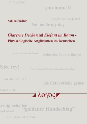 Buchcover Gläserne Decke und Elefant im Raum | Sabine Fiedler | EAN 9783832537227 | ISBN 3-8325-3722-8 | ISBN 978-3-8325-3722-7