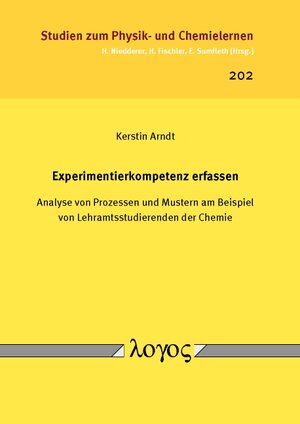 Buchcover Experimentierkompetenz erfassen | Kerstin Arndt | EAN 9783832542665 | ISBN 3-8325-4266-3 | ISBN 978-3-8325-4266-5