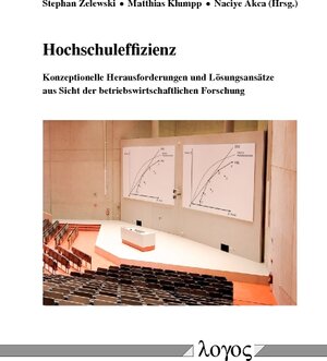 Buchcover Hochschuleffizienz -- konzeptionelle Herausforderungen und Lösungsansätze aus Sicht der betriebswirtschaftlichen Forschung  | EAN 9783832544799 | ISBN 3-8325-4479-8 | ISBN 978-3-8325-4479-9