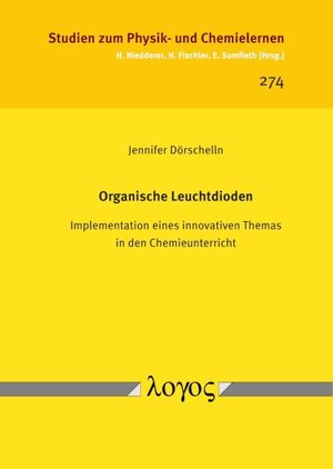 Buchcover Organische Leuchtdioden | Jennifer Dörschelln | EAN 9783832548650 | ISBN 3-8325-4865-3 | ISBN 978-3-8325-4865-0