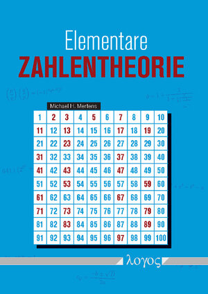 Buchcover Elementare Zahlentheorie | Michael H. Mertens | EAN 9783832548865 | ISBN 3-8325-4886-6 | ISBN 978-3-8325-4886-5
