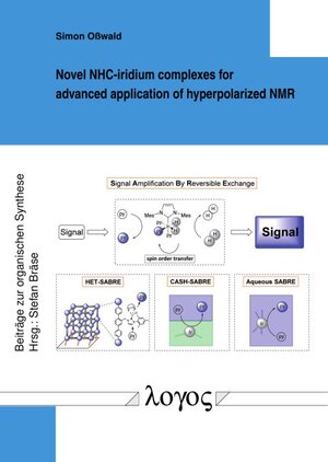 Buchcover Novel NHC-iridium complexes for advanced application of hyperpolarized NMR | Simon Oßwald | EAN 9783832557218 | ISBN 3-8325-5721-0 | ISBN 978-3-8325-5721-8