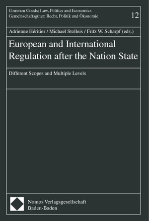 Buchcover European and International Regulation after the Nation State  | EAN 9783832906085 | ISBN 3-8329-0608-8 | ISBN 978-3-8329-0608-5