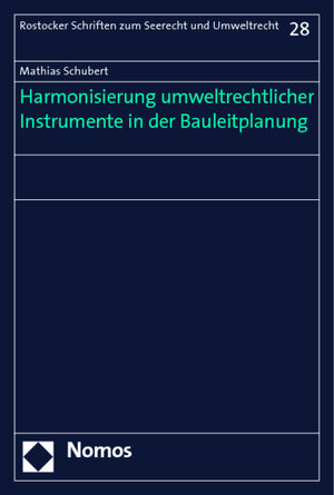 Buchcover Harmonisierung umweltrechtlicher Instrumente in der Bauleitplanung  | EAN 9783832912420 | ISBN 3-8329-1242-8 | ISBN 978-3-8329-1242-0