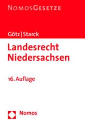 Buchcover Landesrecht Niedersachsen | Volkmar Götz | EAN 9783832915230 | ISBN 3-8329-1523-0 | ISBN 978-3-8329-1523-0