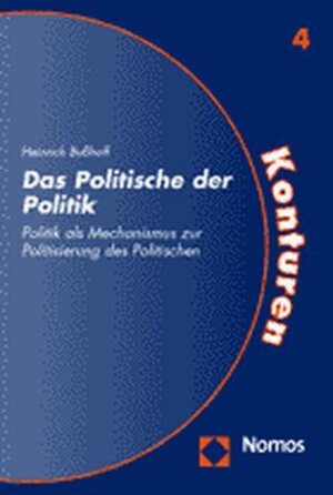 Buchcover Das Politische der Politik  | EAN 9783832915803 | ISBN 3-8329-1580-X | ISBN 978-3-8329-1580-3