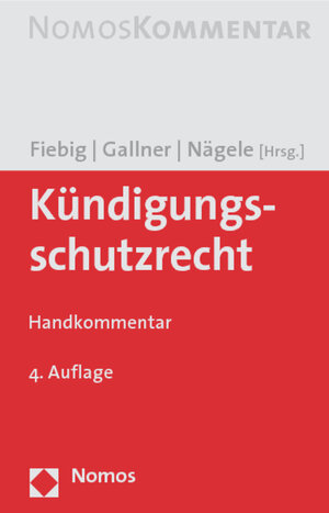 Buchcover Kündigungsschutzrecht  | EAN 9783832917685 | ISBN 3-8329-1768-3 | ISBN 978-3-8329-1768-5