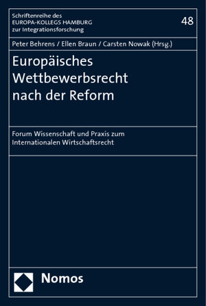 Buchcover Europäisches Wettbewerbsrecht nach der Reform  | EAN 9783832919825 | ISBN 3-8329-1982-1 | ISBN 978-3-8329-1982-5