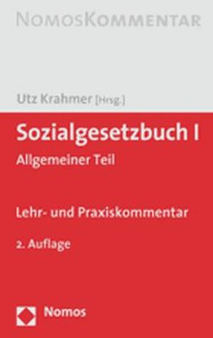 Buchcover Sozialgesetzbuch I  | EAN 9783832922214 | ISBN 3-8329-2221-0 | ISBN 978-3-8329-2221-4