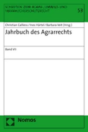 Buchcover Jahrbuch des Agrarrechts  | EAN 9783832922887 | ISBN 3-8329-2288-1 | ISBN 978-3-8329-2288-7