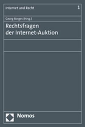 Buchcover Rechtsfragen der Internet-Auktion  | EAN 9783832924614 | ISBN 3-8329-2461-2 | ISBN 978-3-8329-2461-4