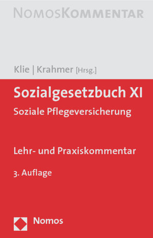 Buchcover Sozialgesetzbuch XI  | EAN 9783832927189 | ISBN 3-8329-2718-2 | ISBN 978-3-8329-2718-9