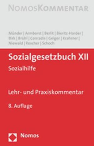 Buchcover Sozialgesetzbuch XII | Johannes Münder | EAN 9783832929305 | ISBN 3-8329-2930-4 | ISBN 978-3-8329-2930-5