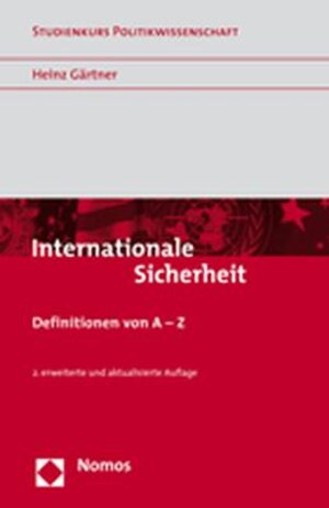 Buchcover Internationale Sicherheit | Heinz Gärtner | EAN 9783832933517 | ISBN 3-8329-3351-4 | ISBN 978-3-8329-3351-7