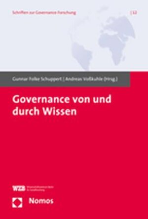 Buchcover Governance von und durch Wissen  | EAN 9783832935412 | ISBN 3-8329-3541-X | ISBN 978-3-8329-3541-2