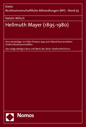 Buchcover Hellmuth Mayer (1895-1980) | Natalie Willsch | EAN 9783832935627 | ISBN 3-8329-3562-2 | ISBN 978-3-8329-3562-7