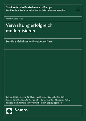 Buchcover Verwaltung erfolgreich modernisieren | Joachim Jens Hesse | EAN 9783832946661 | ISBN 3-8329-4666-7 | ISBN 978-3-8329-4666-1