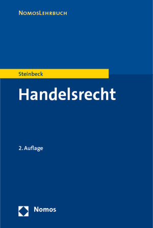 Buchcover Handelsrecht | Anja Steinbeck | EAN 9783832955236 | ISBN 3-8329-5523-2 | ISBN 978-3-8329-5523-6
