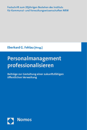 Buchcover Personalmanagement professionalisieren  | EAN 9783832956868 | ISBN 3-8329-5686-7 | ISBN 978-3-8329-5686-8