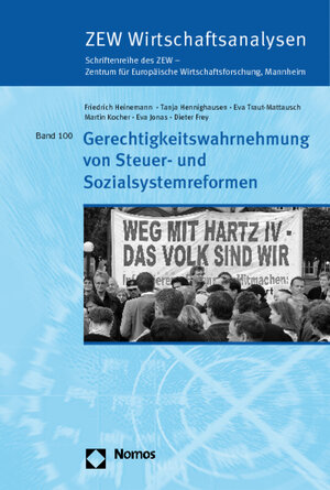 Buchcover Gerechtigkeitswahrnehmung von Steuer- und Sozialsystemreformen  | EAN 9783832966508 | ISBN 3-8329-6650-1 | ISBN 978-3-8329-6650-8