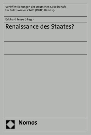 Buchcover Renaissance des Staates?  | EAN 9783832970857 | ISBN 3-8329-7085-1 | ISBN 978-3-8329-7085-7