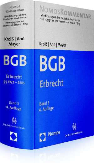 Buchcover Bürgerliches Gesetzbuch: Erbrecht  | EAN 9783832970901 | ISBN 3-8329-7090-8 | ISBN 978-3-8329-7090-1