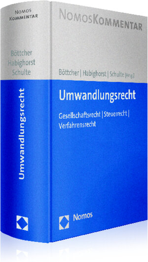 Buchcover Umwandlungsrecht  | EAN 9783832974039 | ISBN 3-8329-7403-2 | ISBN 978-3-8329-7403-9