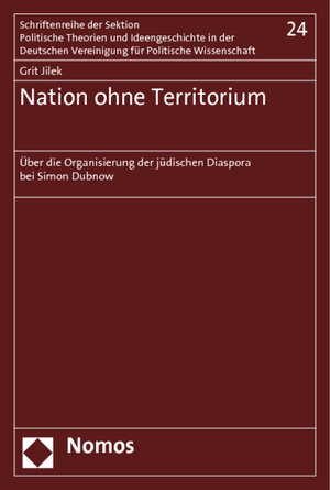 Buchcover Nation ohne Territorium | Grit Jilek | EAN 9783832977382 | ISBN 3-8329-7738-4 | ISBN 978-3-8329-7738-2