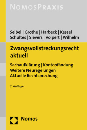 Buchcover Zwangsvollstreckungsrecht aktuell | Mark Seibel | EAN 9783832977917 | ISBN 3-8329-7791-0 | ISBN 978-3-8329-7791-7