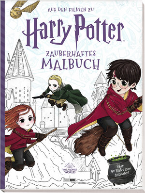 Buchcover Aus den Filmen zu Harry Potter: Zauberhaftes Malbuch | Carla Spinner | EAN 9783833243288 | ISBN 3-8332-4328-7 | ISBN 978-3-8332-4328-8