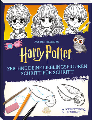 Buchcover Aus den Filmen zu Harry Potter: Zeichne deine Lieblingsfiguren Schritt für Schritt  | EAN 9783833244308 | ISBN 3-8332-4430-5 | ISBN 978-3-8332-4430-8