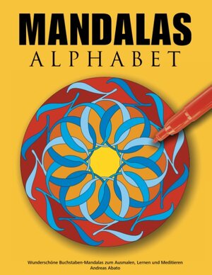 Buchcover Mandalas Alphabet | Andreas Abato | EAN 9783833438189 | ISBN 3-8334-3818-5 | ISBN 978-3-8334-3818-9