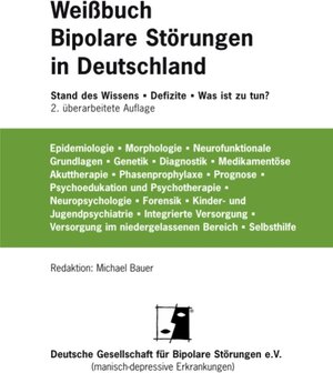 Buchcover Weißbuch Bipolare Störungen in Deutschland  | EAN 9783833447815 | ISBN 3-8334-4781-8 | ISBN 978-3-8334-4781-5