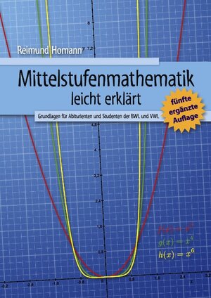 Buchcover Mittelstufenmathematik | Reimund Homann | EAN 9783833476761 | ISBN 3-8334-7676-1 | ISBN 978-3-8334-7676-1