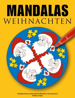 Buchcover Mandalas Weihnachten | Andreas Abato | EAN 9783833492099 | ISBN 3-8334-9209-0 | ISBN 978-3-8334-9209-9
