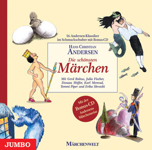 Die schönsten Märchen. 7 CDs: Das hässliche Entenküken / Die kleine Meerjungfrau / Des Kaisers neue Kleider / Die Prinzessin auf der Erbse / Die Schneekönigin / Der standhafte Zinnsoldat