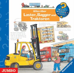 Buchcover Alles über Laster, Bagger und Traktoren  | EAN 9783833720321 | ISBN 3-8337-2032-8 | ISBN 978-3-8337-2032-1