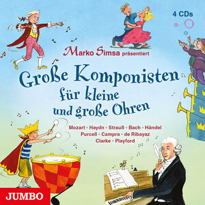Buchcover Große Komponisten für kleine und große Ohren | Marko Simsa | EAN 9783833739378 | ISBN 3-8337-3937-1 | ISBN 978-3-8337-3937-8