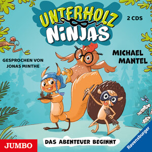 Buchcover Unterholz-Ninjas. Das Abenteuer beginnt | Michael Mantel | EAN 9783833747298 | ISBN 3-8337-4729-3 | ISBN 978-3-8337-4729-8