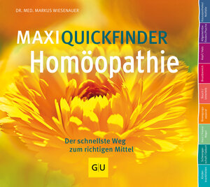 Buchcover MaxiQuickfinder Homöopathie | Markus Wiesenauer | EAN 9783833836930 | ISBN 3-8338-3693-8 | ISBN 978-3-8338-3693-0