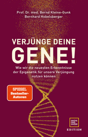 Buchcover Verjünge deine Gene! | Bernd Kleine-Gunk | EAN 9783833889707 | ISBN 3-8338-8970-5 | ISBN 978-3-8338-8970-7