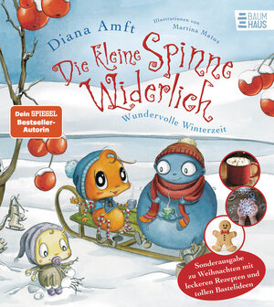 Buchcover Die kleine Spinne Widerlich - Wundervolle Winterzeit - Sonderausgabe zu Weihnachten mit leckeren Rezepten und tollen Bastelideen | Diana Amft | EAN 9783833907968 | ISBN 3-8339-0796-7 | ISBN 978-3-8339-0796-8