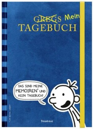 Buchcover Gregs (Mein) Tagebuch (blau) | Jeff Kinney | EAN 9783833955006 | ISBN 3-8339-5500-7 | ISBN 978-3-8339-5500-6