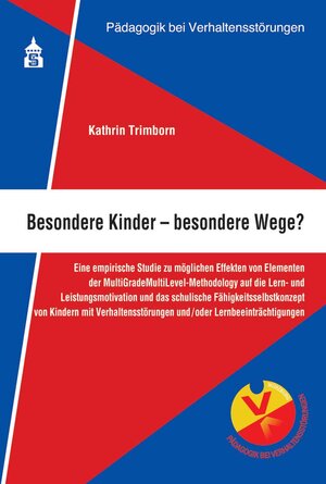 Buchcover Besondere Kinder - besondere Wege? | Kathrin Trimborn | EAN 9783834019820 | ISBN 3-8340-1982-8 | ISBN 978-3-8340-1982-0