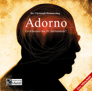 Buchcover Adorno | Christoph Demmerling | EAN 9783834100139 | ISBN 3-8341-0013-7 | ISBN 978-3-8341-0013-9